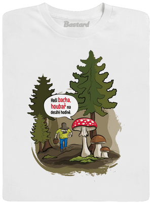 Bacha houbař dětské tričko White