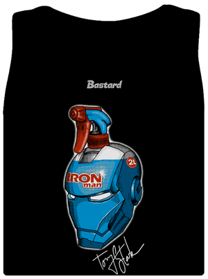 Čistič oken dámské tílko klasické Black