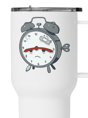 Budíček termohrnek White