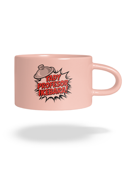Profesor Ikebara hrnek makronka Pink Macaron