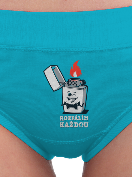 Rozpálím každou dámské kalhotky Turquoise