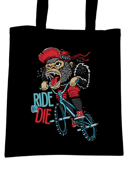 Ride or die taška Black