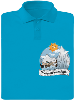 Hory mě přitahují pánská polokošile Blue Atol
