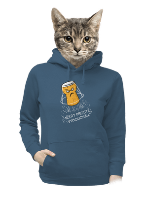 Někdy vybouchnu dámská mikina klokanka Denim