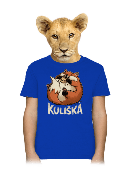 Kuliška dětské tričko Royal Blue
