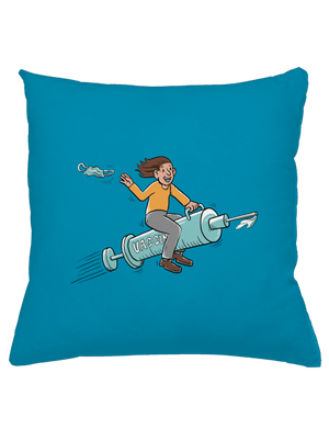 Osvobození polštář Blue Turquoise