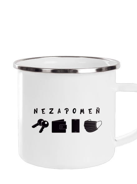 Nezapomeň plecháček White
