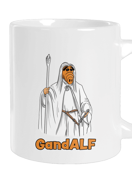GandALF velký hrnek White