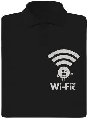 Wifič pánská polokošile Black