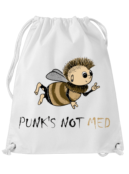 Punks Not Med vak White