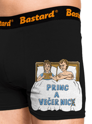Princ a Večer nic boxerky Black