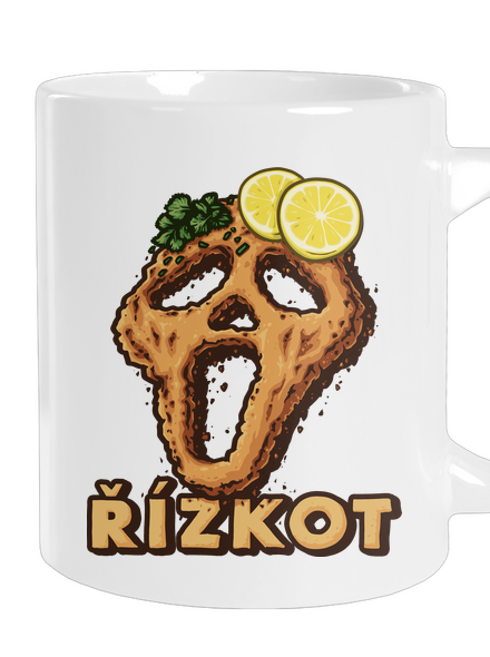 Řízkot velký hrnek White