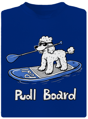 Pudl board pánské sportovní tričko Royal Blue Mal