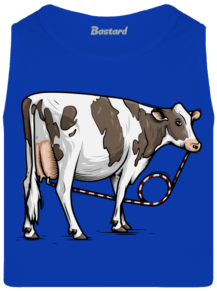 Cow drink pánské tílko Royal Blue