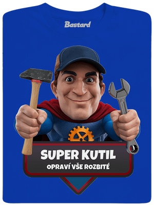 Super táta dětské tričko Royal Blue