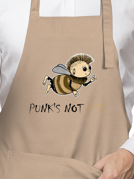 Punks Not Med zástěra Rope