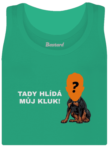 Tady hlídám já dámské tílko klasické Mint Mal