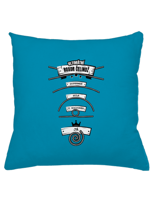 Roxor čelindž polštář Blue Turquoise