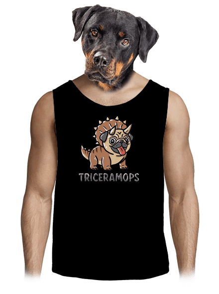 Triceramops pánské tílko Black