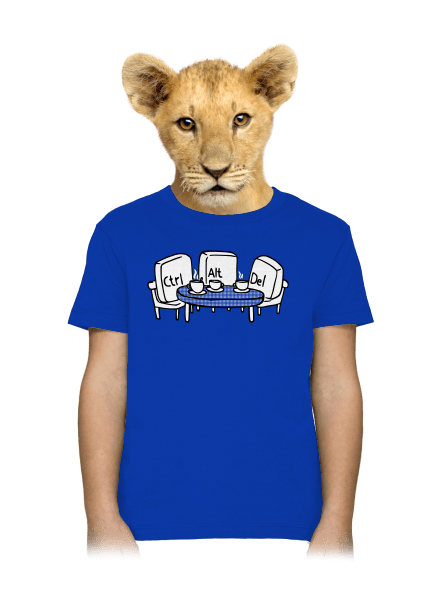 Nerozluční kamarádi dětské tričko Royal Blue