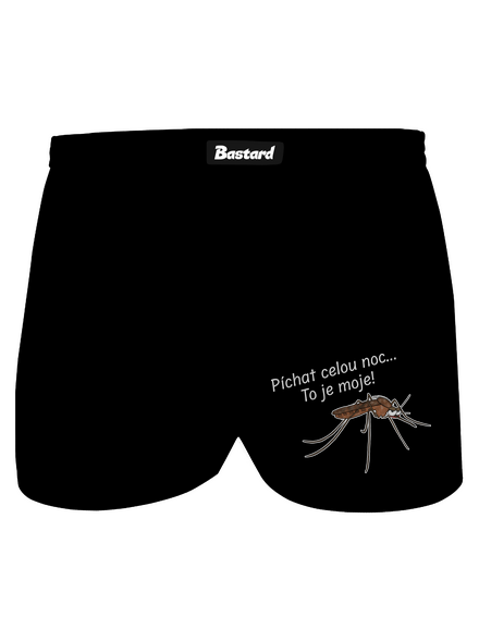 Komár s výdrží pánské trenky Black