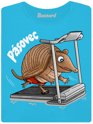 Pásovec dámské tričko s lemem Blue Atol