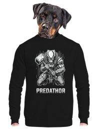 unisex mikina bez kapuce