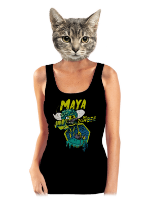 Zombee Mája dámské tílko klasické Black