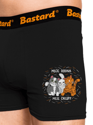 Moje rodina boxerky Black
