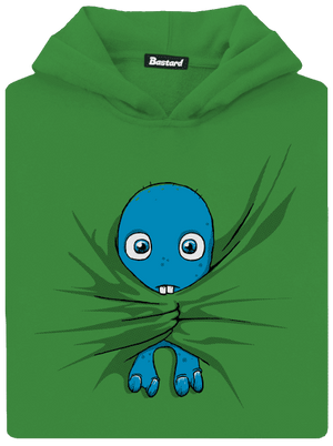 Bubák dětská mikina klokanka Kelly Green AWD