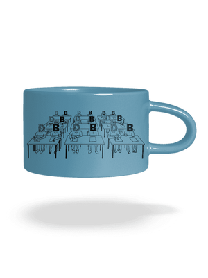 Cimrman: Debil, blbeček hrnek makronka Blue Macaron