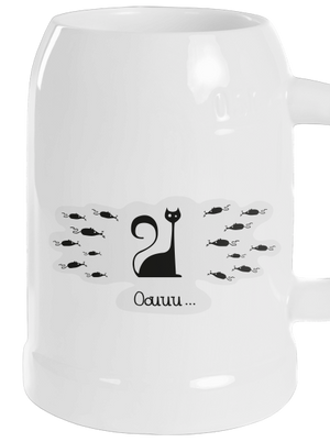 Oouuu půllitr White