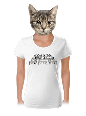 Cimrman: Debil, blbeček dámské tričko White