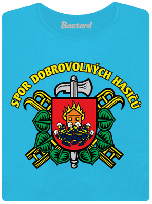 Spor dobrovolných hasičů dámské tričko Blue Atol