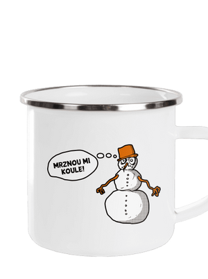 Mrznou mi koule plecháček White