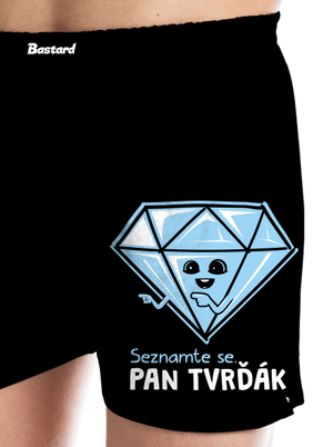 Tvrďák pánské trenky Black