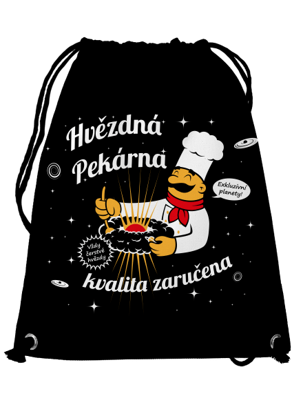 Hvězdná pekárna vak Black