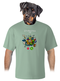 unisex tričko oversized