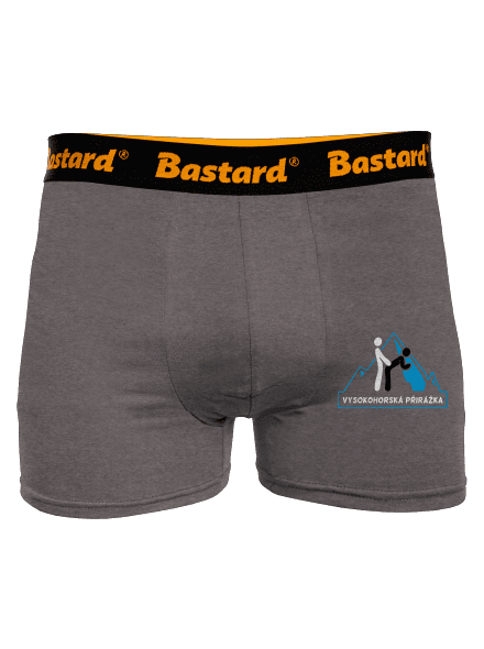 Vysokohorská přirážka boxerky Gray Melange