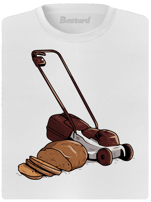 Sekačka s chlebem dámské sportovní tričko White