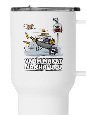 Valím na chalupu termohrnek White