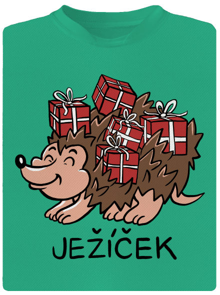 Ježíček pánské sportovní tričko Mint Mal