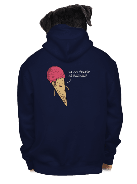 Zmrzlina pánská mikina na zip Navy