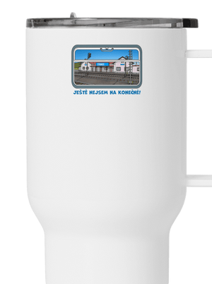 Nejsem na konečné termohrnek White