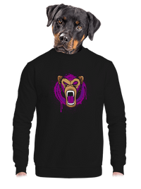unisex mikina bez kapuce