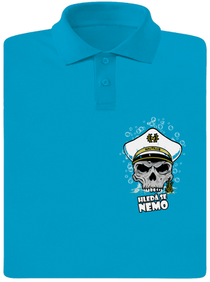 Kapitán Nemo pánská polokošile Blue Atol