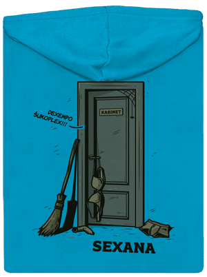 Sexana dámská mikina na zip Blue Atol