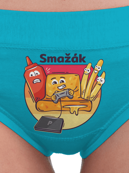 Smažák dámské kalhotky Turquoise