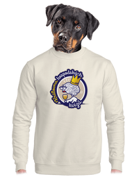 unisex mikina bez kapuce