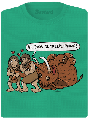 Ve dvou se to lépe táhne dámské sportovní tričko Mint Mal